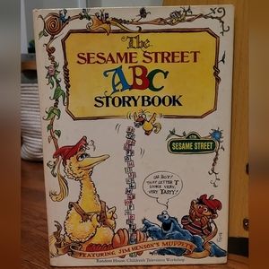 1974 Sesame Street ABC Storybook